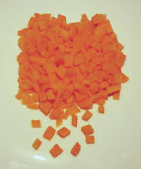 How to cut jardiniere carrots. Brunoise Wikipedia
