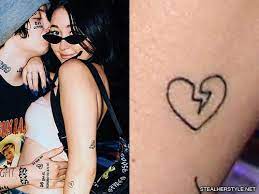 Check spelling or type a new query. 11 Celebrity Broken Heart Tattoos Steal Her Style