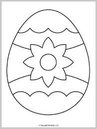 Use the eggs as fun coloring pages or decorate them by gluing various materials like paper, stickers, buttons or washi tape. Free Printable Easter Egg Templates And Coloring Pages Mombrite