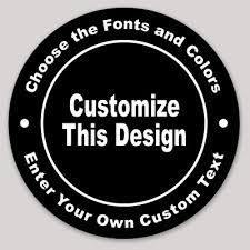 Check spelling or type a new query. Black Circle Sticker With Curved Text Makestickers
