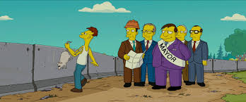 Download Mayor From The Simpsons Movie Wallpaper