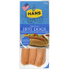 10 best hot dog sausages of may 2021. Hans Hot Dogs American 375g Woolworths