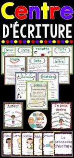 Ecriture Centre D Ecriture En Francais French Writing Center Learning Languages Language Class Learn French