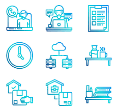 50 Free Vector Icons Of Work From Home Designed By Xnimrodx Logo Tutorial How To Make Logo Home Icon