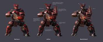 Brutes is a ffa punching game. Made This Paint Over Of The Infinite Brute With Some Differences In Material Shape And Detail Halo