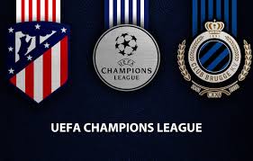 We have an extensive collection of amazing background images carefully chosen by our community. Wallpaper Wallpaper Sport Logo Football Uefa Champions League Atletico Madrid Club Brugge Kv Atletico Madrid Vs Club Brugge Kv Images For Desktop Section Sport Download