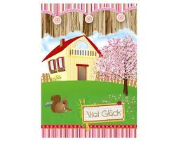 Geh zur arbeit oder irgendwohin, sei dir sicher trage alle klamotten vom rechten ärmel. Mimi S Little Garden Karte Viel Gluck Haus Kinkerlitzchen De