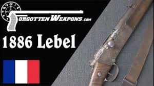 It is a repeating rifle that can hold eight rounds in its forestock tube magazine, one round in the transporter plus one round in the chamber. The First Modern Military Rifle The Modele 1886 Lebel Youtube