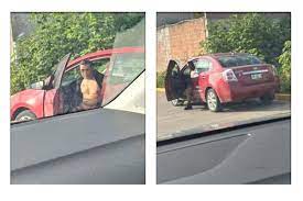 Alertan en Cuautlancingo por hombre desnudo que acosa mujeres desde su auto - Urbano