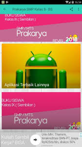 Buku paket prakarya kurikulum 2013 edisi revisi 2017. Prakarya Smp Kelas 9 Revisi 2018 Bs For Android Apk Download