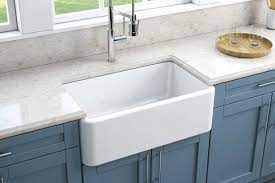 To mount an undermount sink, a hole in the shape of your sink will be cut out fireclay farmhouse sinks typically come in white, blue, grey and black, with the most common color best white fireclay farmhouse sink reviews. Fireclay Sinks Everything You Need To Know Qualitybath Com Discover