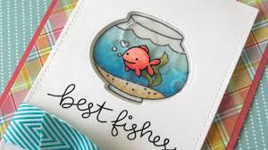 This cool shaker card is easy to diy. How To Make A Water Filled Shaker Card Youtube