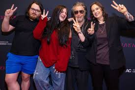 Al Pacino Makes Rare Red Carpet Appearance with His Children