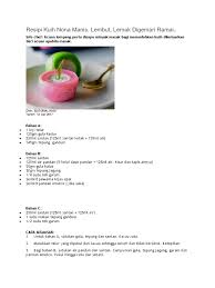 Cara menanam jagung manis bebas penyakit bulai dan untung 20 juta sekali panen. Resipi Kuih Nona Manis 1 1 Docx