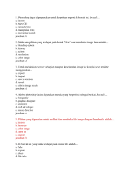 This option will cost you only $5 per three samples. Kumpulan Soal Tik Tentang Photoshop Masnurul