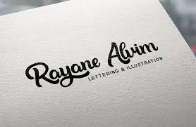 Download The Process Behind My Personal Hand Lettered Logo Rayane Alvim Hand Lettering Calligraphy