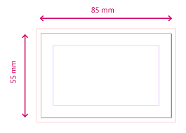 Business card size in pixels: Business Card Standard Sizes By Country