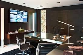 Opulent Custom Built Residence By The Ocean In Malibu Freshome Com Luxury Office Furniture Office Interior Design Modern Home Office