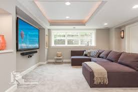 We're here to help you with our curtain ideas for small basement windows that can solve your window woes. Colfax Basement Contemporary Basement Minneapolis By Fbc Remodel Houzz