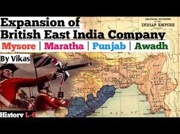 Expansion of British East India Company | ब्रिटिश EIC का विस्तार | Modern  History L-6 by Vikas - YouTube