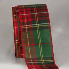 2.5 wide x 16 yards in length material(s): Tartan Plaid Ribbon Wayfair