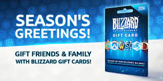 Buy blizzard gift card for the best price. Blizzard Gift Card All News Blizzard News