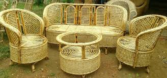 Your living room cane sofa chairs. Simple Designer Cane Sofa Set 3 1 1 With Table 577 Cane Furn
