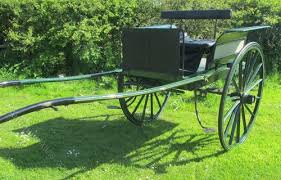 A Victorian Horse Drawn Dog Cart, Pony ...