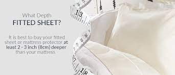 From stretchy sheets to flannel sheets, all bedding goes through. What Depth Of Fitted Sheet Or Mattress Protector To Buy Linen Cupboard
