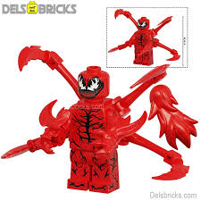 Carnage Big (Marvel Spider-Man) - Custom Building Blocks Mini Figures –  Display Geek, Inc.