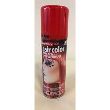 Goodmark Halloween Temporary Hair Color Spray Red Walmart Com Hair Color Spray Color Spray Temporary Hair Color Spray