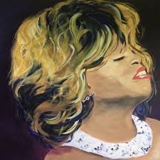 Tina Turner, 绘画由Doris Meissner