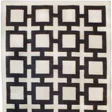 Black And White Squares Rug Jonathan Adler Black White Geometric Squares Rug Flat Weave Rug Rugs Woven Rug