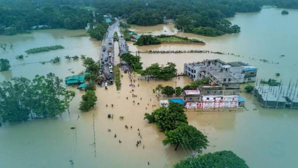 এখনো পানিবন্দি দেড় লাখের বেশি পরিবার