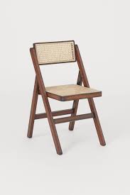 Wooden Folding Chair Brown Rattan Home All H M Gb 2 In 2020 Folding Chair Wooden Folding Chairs Outdoor Folding Chairs
