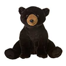 Black Bear Stuffed Animal Large Bean Bag Black Bear Stuffed Animal By Fiesta At Stuffed Safari Bear Stuffed Animal Bear Black Bear
