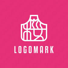 富士桜 花のロゴ ロゴマーク ロゴ ロゴデザイン