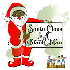 Free Free Black Santa Svg Free