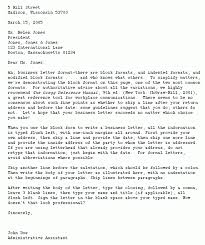 5 Block Letter Formats Word Excel Templates Business Letter Format Letter Format Sample Business Letter