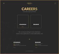Careers Png By Vladimir Babic Gold Logo Design Web Design Black Website Design Layout
