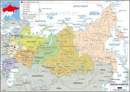 Karta evrope sa drzavama : Rusija Drzave Mapu Mapa Je Iz Rusije Drzava Istocne Evrope Evropi