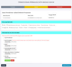 Halaman Upload Dokumen Persyaratan Perbaikan Data Perseroan Png Ahu Online Kindpng provides large collection of free transparent png images. ahu online