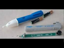 Place the tip of the sensor near an ac voltage source. How It Works Non Contact Ac Detector Audio Light Youtube