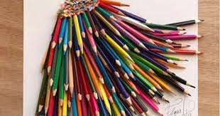 تصميم أزياء من خامات جديدة imagination of artist projects to try artist pen