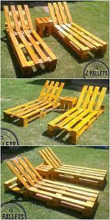 If You Have Been Thinking About Placing A Creative Wood Pallet Sun Lounger In Your Outdoor Garden Th Pallet Garden Furniture Wood Pallets Diy Garden Furniture