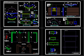 The Reception Table Cad Drawing Is Given In This Cad File Download This Cad File Now Cadbull Reception desk with top view; the reception table cad drawing is