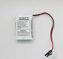 6PCS 3HAC044075-001/01 7.2V SMB Lithium Battery For Robot CPU Abbta521  Abb3hac16831 1 For Cnc Machine Tools Servo Motors With Plug