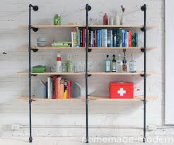 Traditional plumbing pipes are threaded. Homemade Modern Diy Pipe Shelves 9 Steps With Pictures Instructables