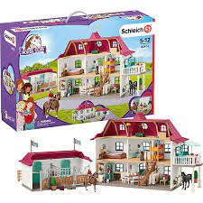Join us as we explore the power of imagination. Schleich 42416 Horse Club Grosser Pferdehof Mit Wohnhaus Und Stall Schleich Mytoys