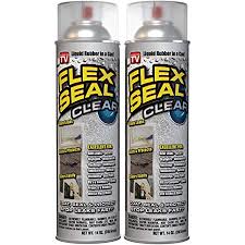 Flex Seal Spray Rubber Sealant Coating 14 Oz Clear 2 Pack Amazon Com
